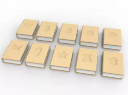 Book jewelry gift box  3D print model