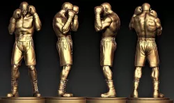  Boxer   3D print model
