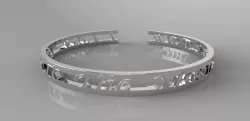 Bracelet Love II Free 3D print model