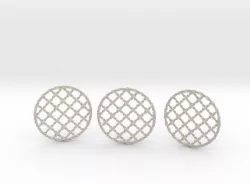 Braided Coasters 3D print model