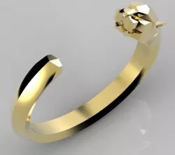 Brazalete Pantera Cartier  panther bracelet 3D print model
