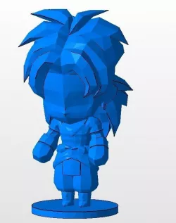 Broly base chibi 3D print model