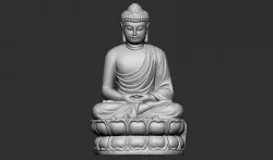 Buddha statue 3D print model