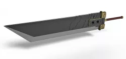 Buster sword of Zack Fair from Final fantasy VII 3D print model