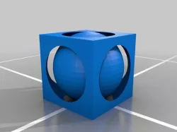 Captive sphere  Free 3D print model