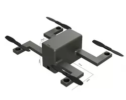 Cargo drone 3D print model