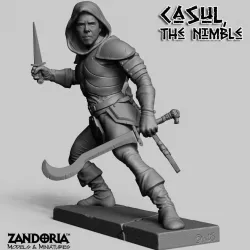 Casul the Nimble 3D print model