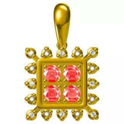 Cheap flower shape pendant cad jewellery design course 3D print model