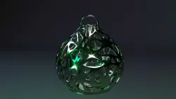 christmas ball 3D print model