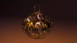 christmas ball 3D print model