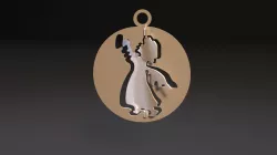 Christmas toy angel 3D print model