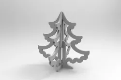 Christmas tree 3D print model