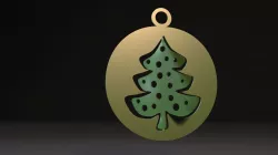 Christmas tree toy 3D print model