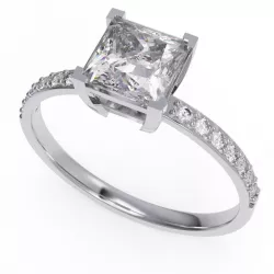 Classic diamond ring  3D print model