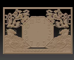 Clock 3D print model