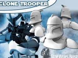 Clone Trooper Bust Free 3D print model