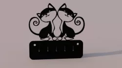 Coak Hook Cats 3D print model