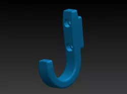 Coat hook Free 3D print model