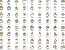 Collection 3d Ring Jewellery Models 3D print model