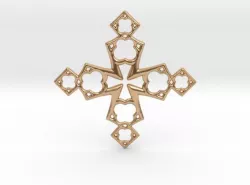 Cross 3D print model