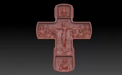 cross 3D print model