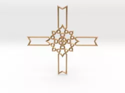 Cross 3D print model