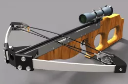crossbow 3D print model
