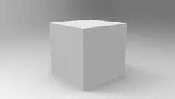cube 50x50x50 3D print model