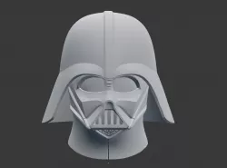 Darth Vader Helmet  Separate parts 3D print model
