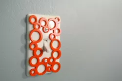 Decorative switch-plate Free 3D print model