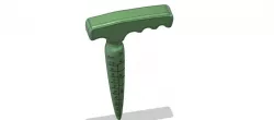 Dibber Digging Hole Tool Garden professional 3d-print and cnc 3D print model