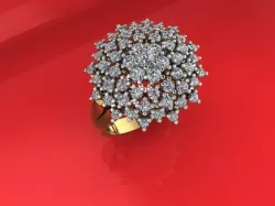 Dimonds Ring 3D print model