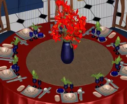 Dining room Free 3D print model