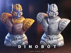 Dinobot Bust - Transformers Collectibles 3D print model