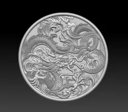 dragon 3D print model