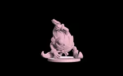 Dragon fruit Monk 3D print model