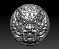 dragon head 3D print model