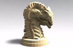 Dragon Statue 3 3D print model
