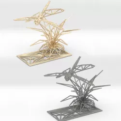 Dragonfly 3D print model