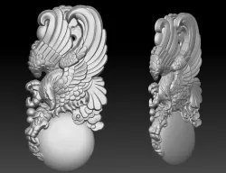 eagle  3D print model
