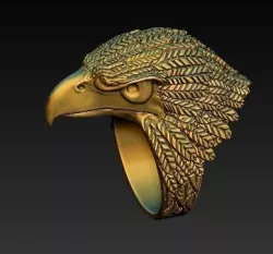 eagle ring 3D print model