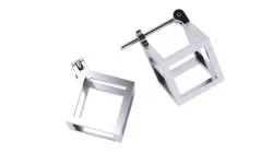 Earrings cubic 3D print model