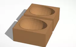easter egg molds Free 3D print model