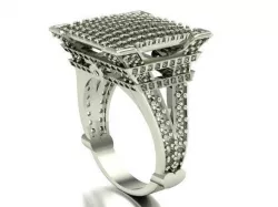 Eiffel ring 3D print model