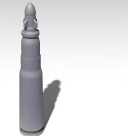 Elysium - Bullet Props Free 3D print model