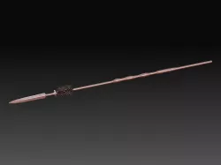 Empire spear 3D print model