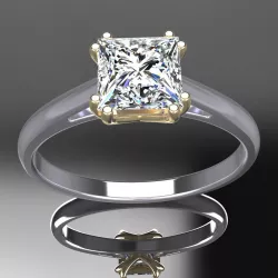  engagement ring  3D print model