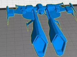 Eve Online - Wolf Attack Frigate Free 3D print model