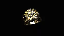 Fashion Ring 3D print model