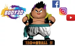 Fat Gotenks - Dragon Ball Z 3D print model